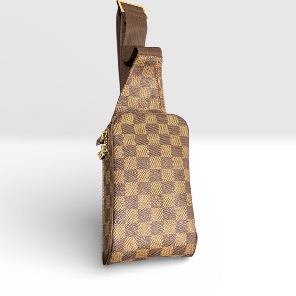 Louis Vuitton Geronimos Damier Ebene Belt Bag Crossbody Sling
